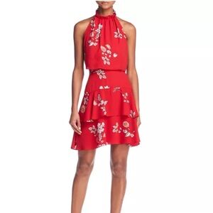 BB Dakota Cadence Floral Popover Dress